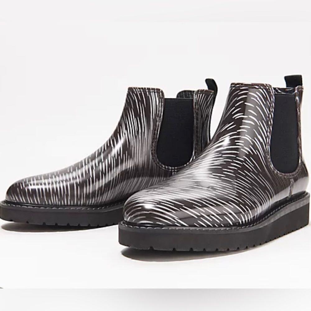 Cougar Printed‎ Waterproof Rubber Rain Boots Kensington Size 6 New